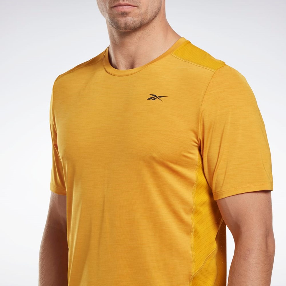 Reebok ACTIVCHILL Athlete T-Shirt Bright Ochre | SCU361840