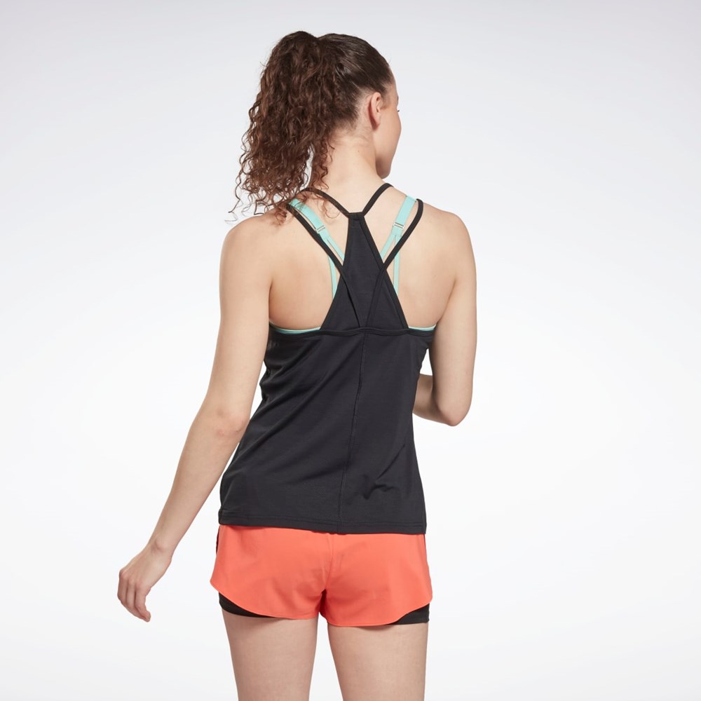 Reebok ACTIVCHILL Atletiske Tank Top Sort | KER817053