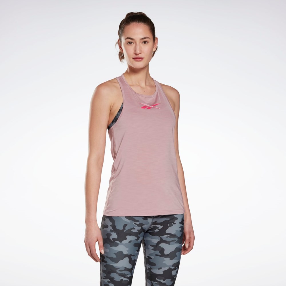 Reebok ACTIVCHILL Grafisk Tank Top Infused Lilac | UFC230598