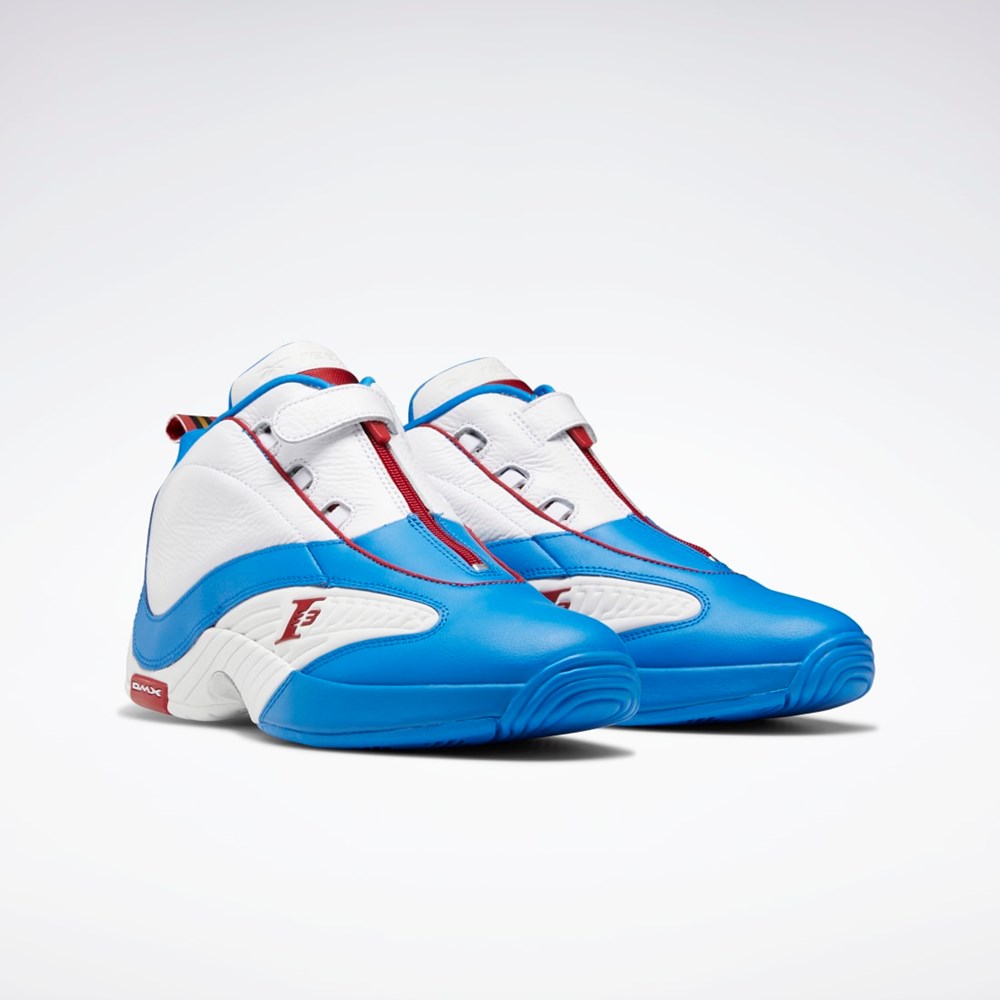 Reebok Answer IV Basketball Shoes Blå Hvide Rød | UMF974102