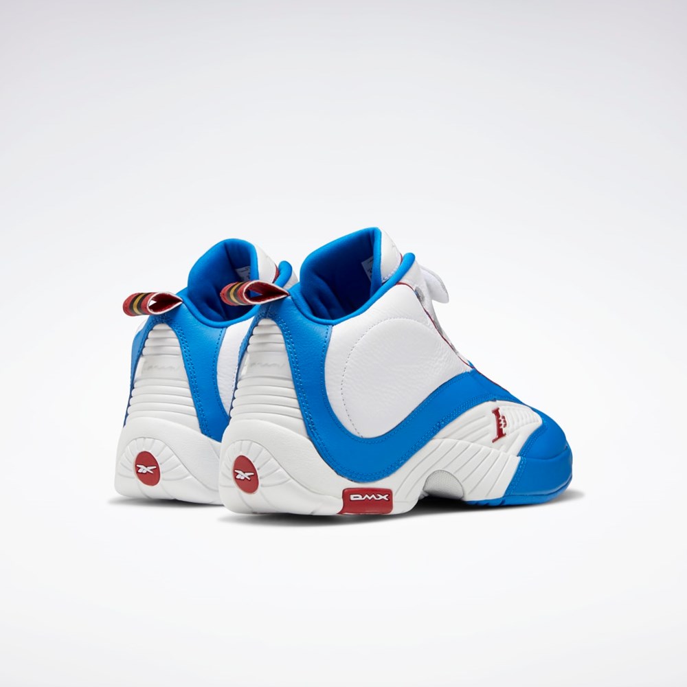 Reebok Answer IV Basketball Shoes Blå Hvide Rød | UMF974102