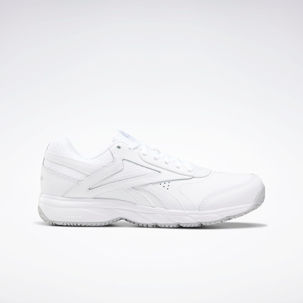 Reebok Arbejds N Cushion 4.0 Brede Shoes Hvide Grå Hvide | GEN389746