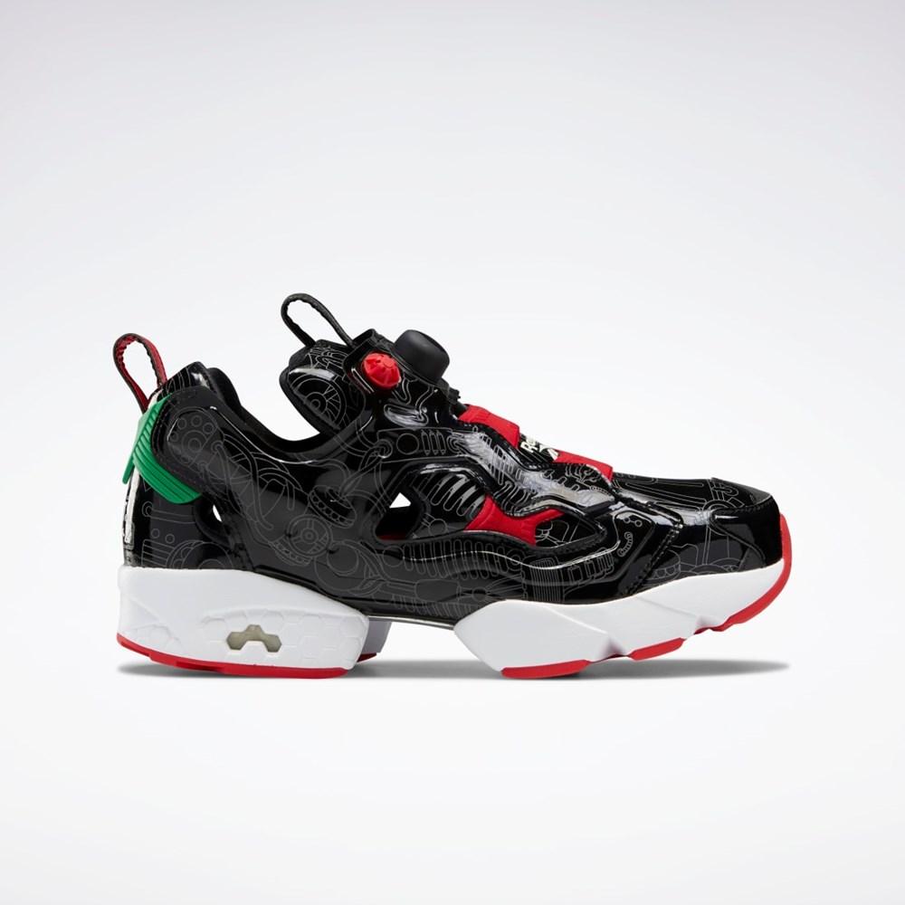 Reebok BAIT X Astro Boy Instapump Fury Sort Hvide Grøn | LAK231497