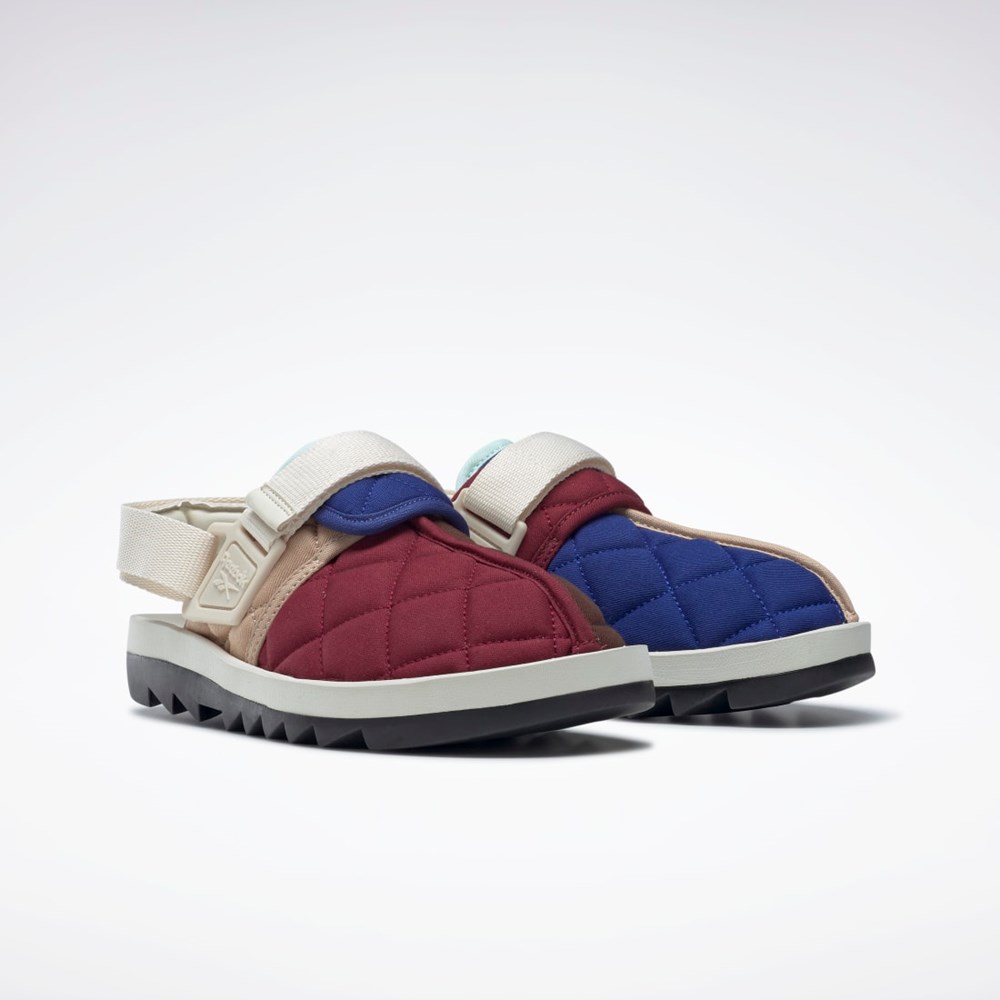 Reebok Beatnik Slides Bordeaux | NUE597218