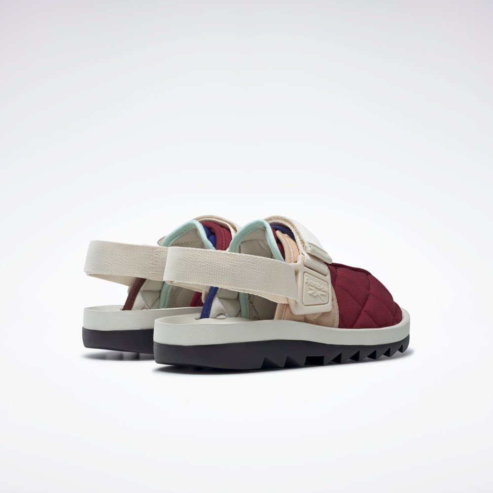 Reebok Beatnik Slides Bordeaux | NUE597218