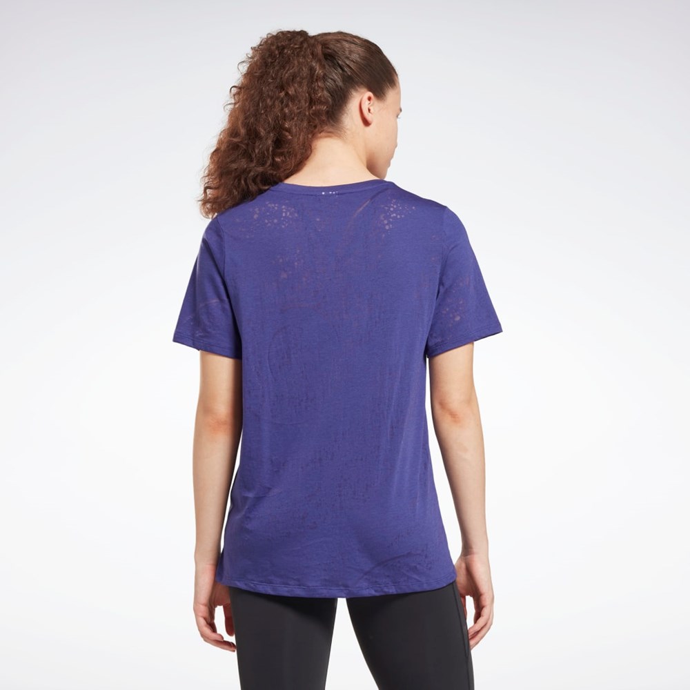 Reebok Burnout T-Shirt Lilla | ERT843057