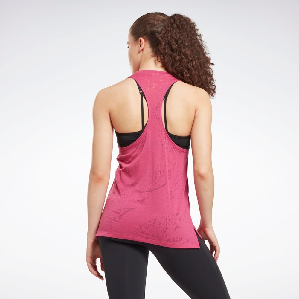 Reebok Burnout Tank Top Lyserød | NHT128047