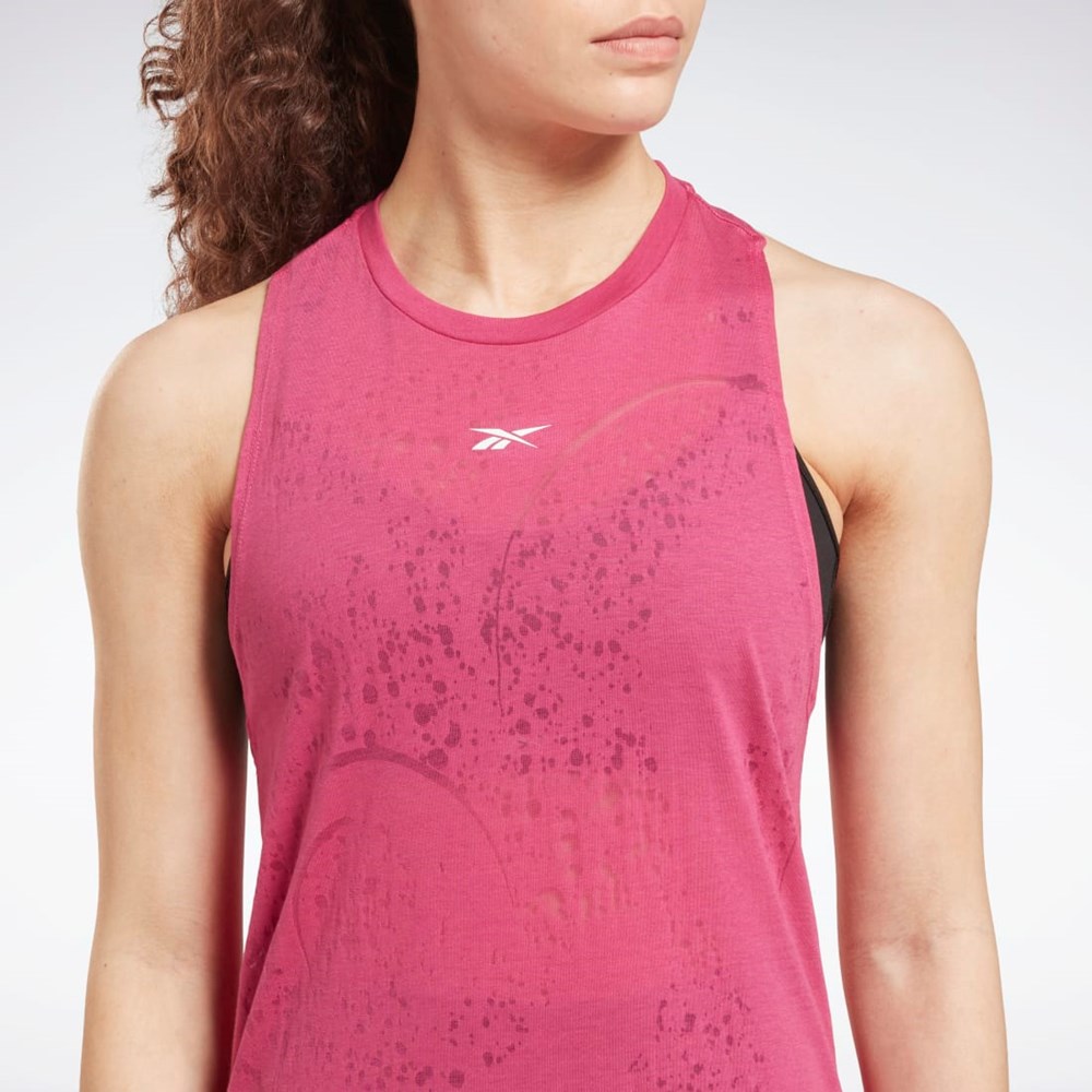 Reebok Burnout Tank Top Lyserød | NHT128047