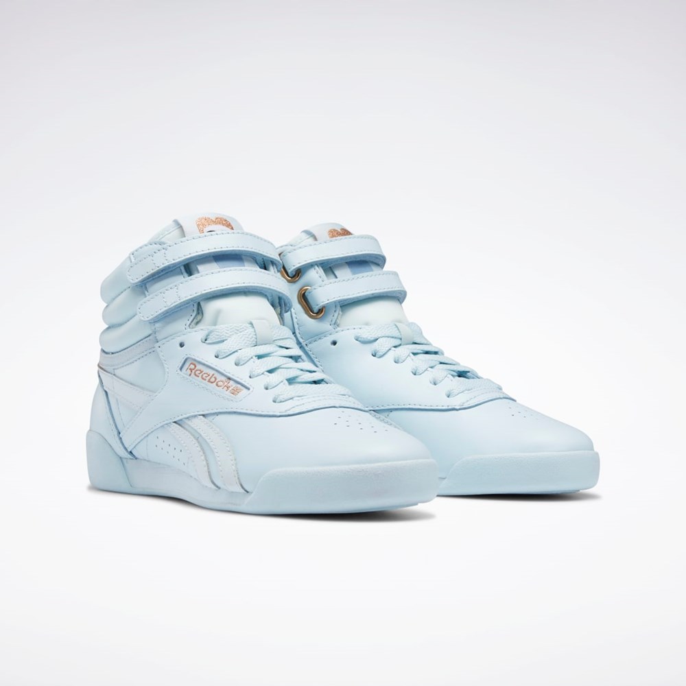 Reebok Cardi B Freestyle Hi Shoes - Grade School Blå Blå Blå | QCY087426