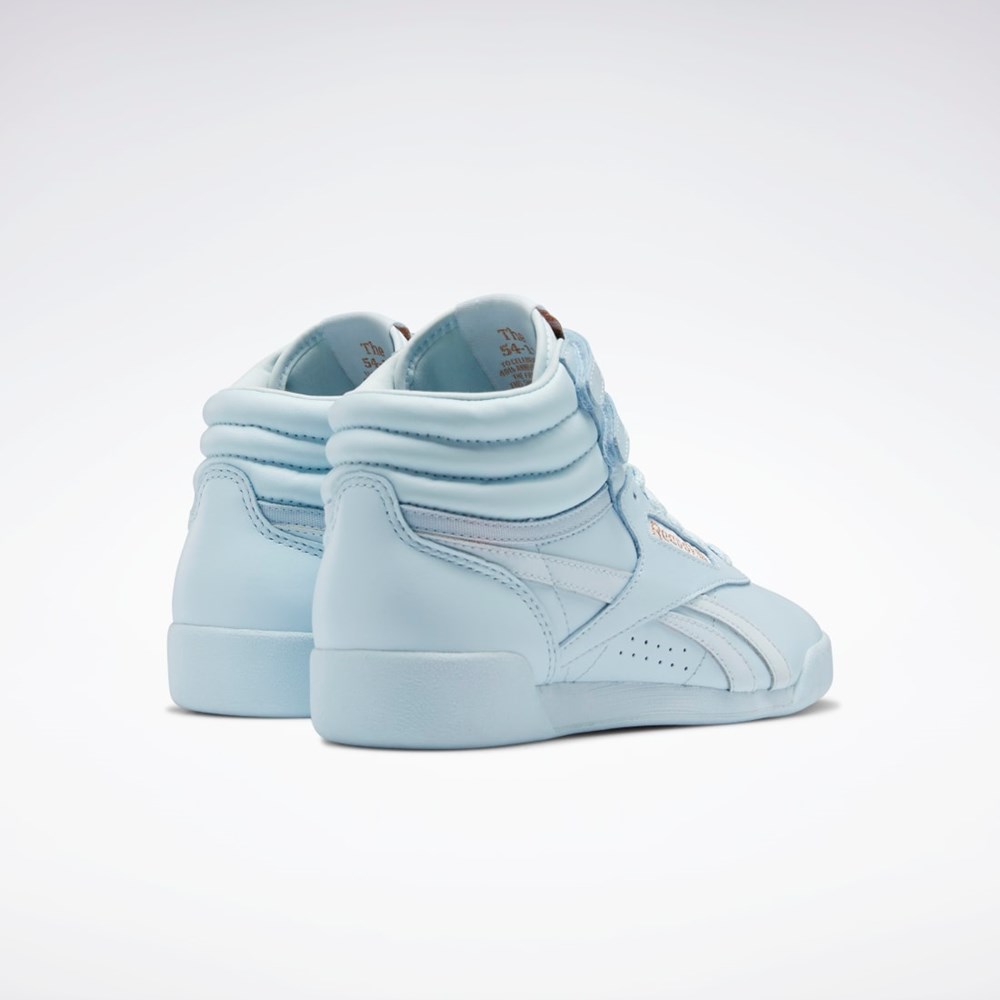 Reebok Cardi B Freestyle Hi Shoes - Grade School Blå Blå Blå | QCY087426