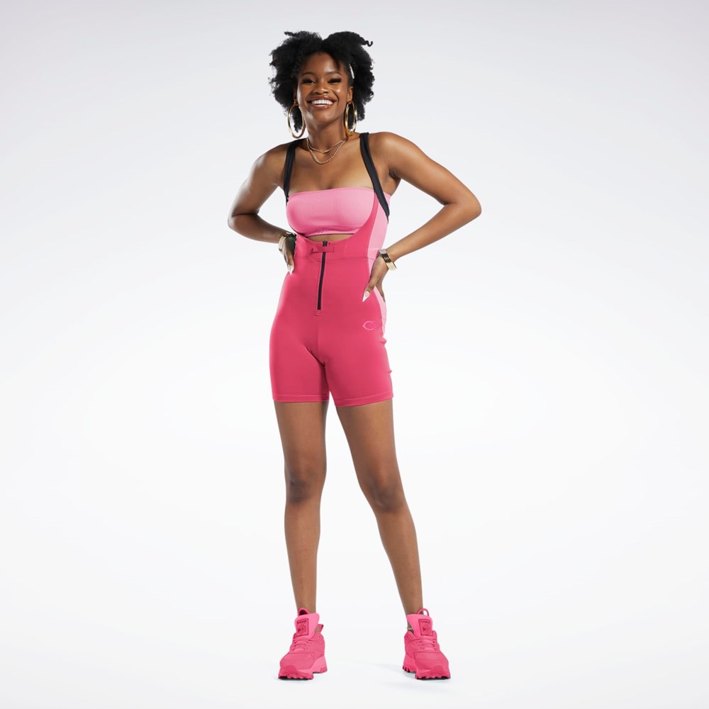 Reebok Cardi B Leotard Lyserød | JNZ169207