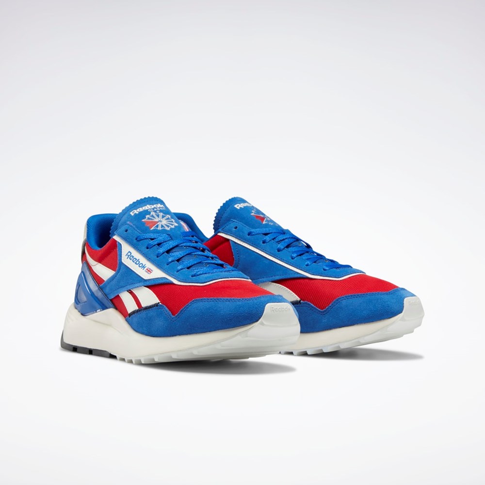 Reebok Classic Leather Legacy AZ Shoes Blå Rød | EDM524790