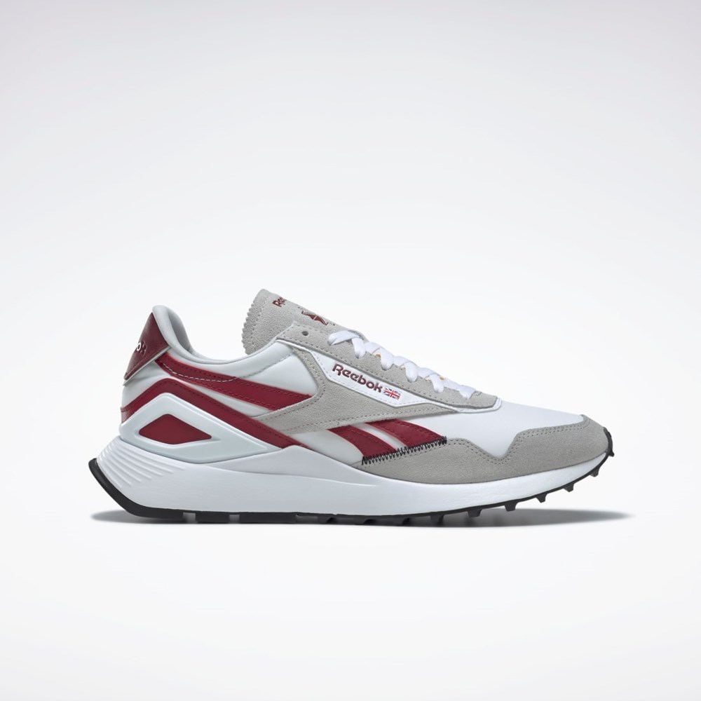 Reebok Classic Leather Legacy AZ Shoes Hvide Grå Bordeaux | CIS905624