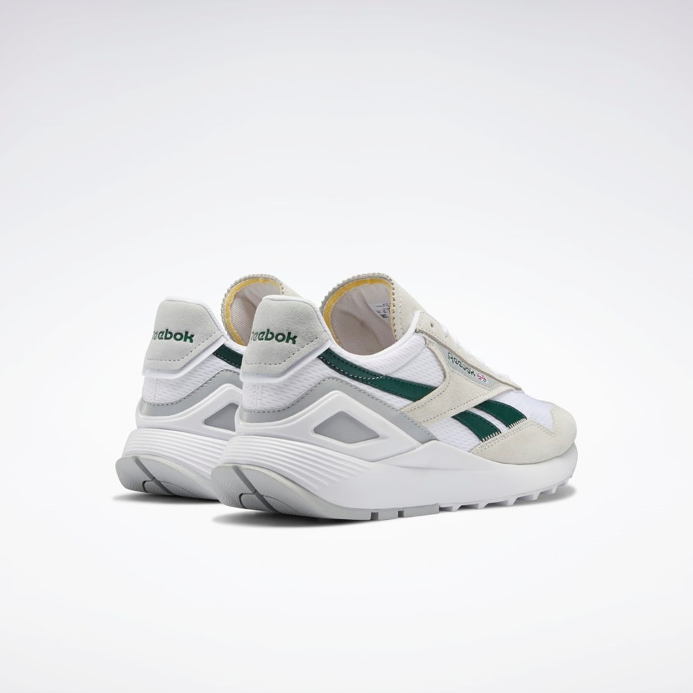 Reebok Classic Leather Legacy AZ Shoes Hvide Mørkegrøn Grå | CXW419067