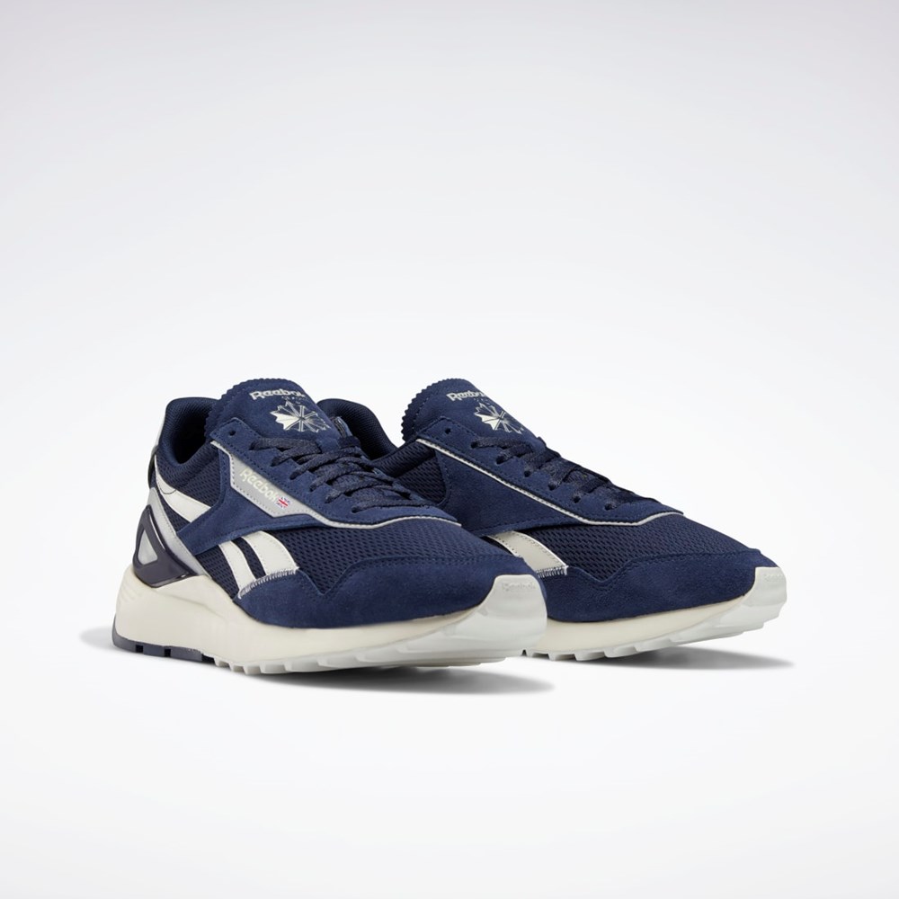 Reebok Classic Leather Legacy AZ Shoes Mørkeblå Grå | DLM102694