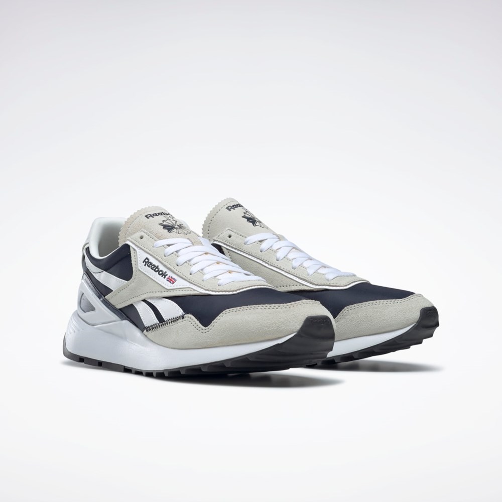 Reebok Classic Leather Legacy AZ Shoes Mørkeblå Hvide | YDR876314