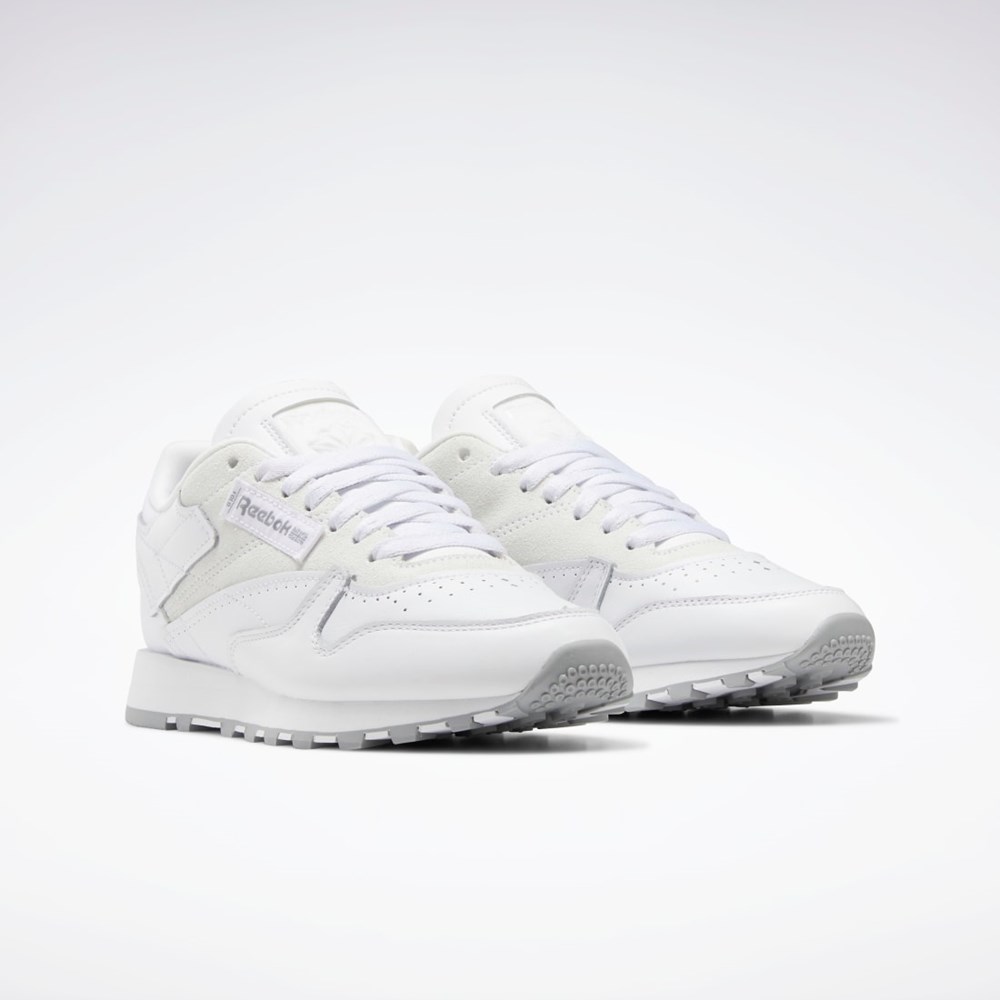 Reebok Classic Leather Make It Yours Shoes Hvide Grå | DPH647012