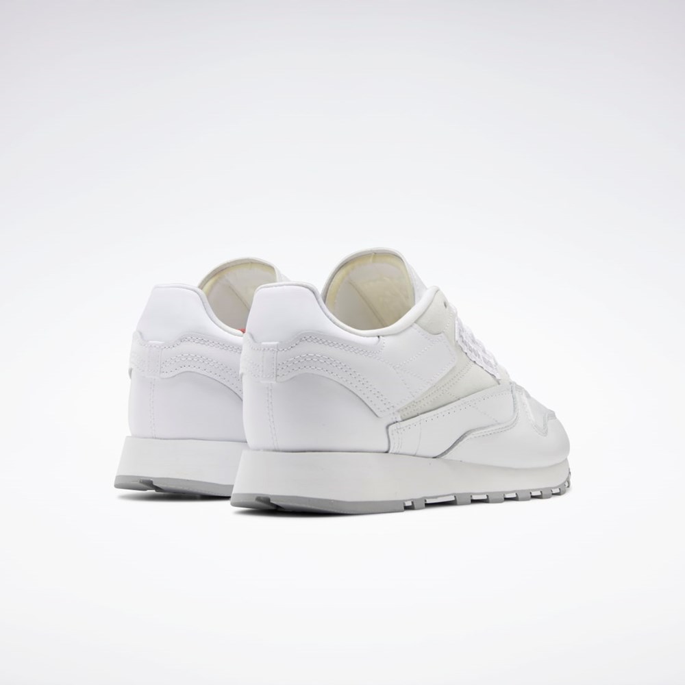 Reebok Classic Leather Make It Yours Shoes Hvide Grå | HYE813745