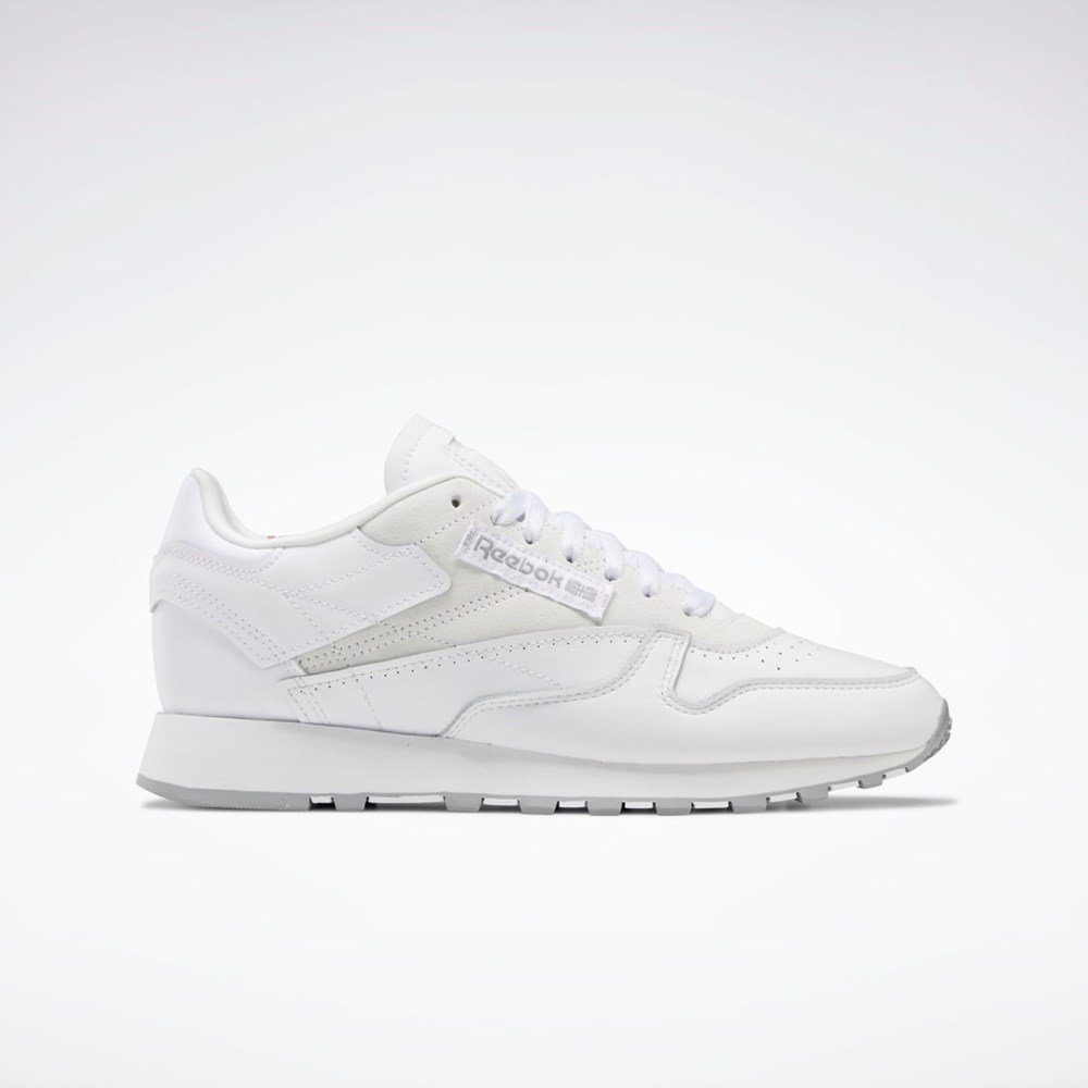 Reebok Classic Leather Make It Yours Shoes Hvide Grå | HYE813745