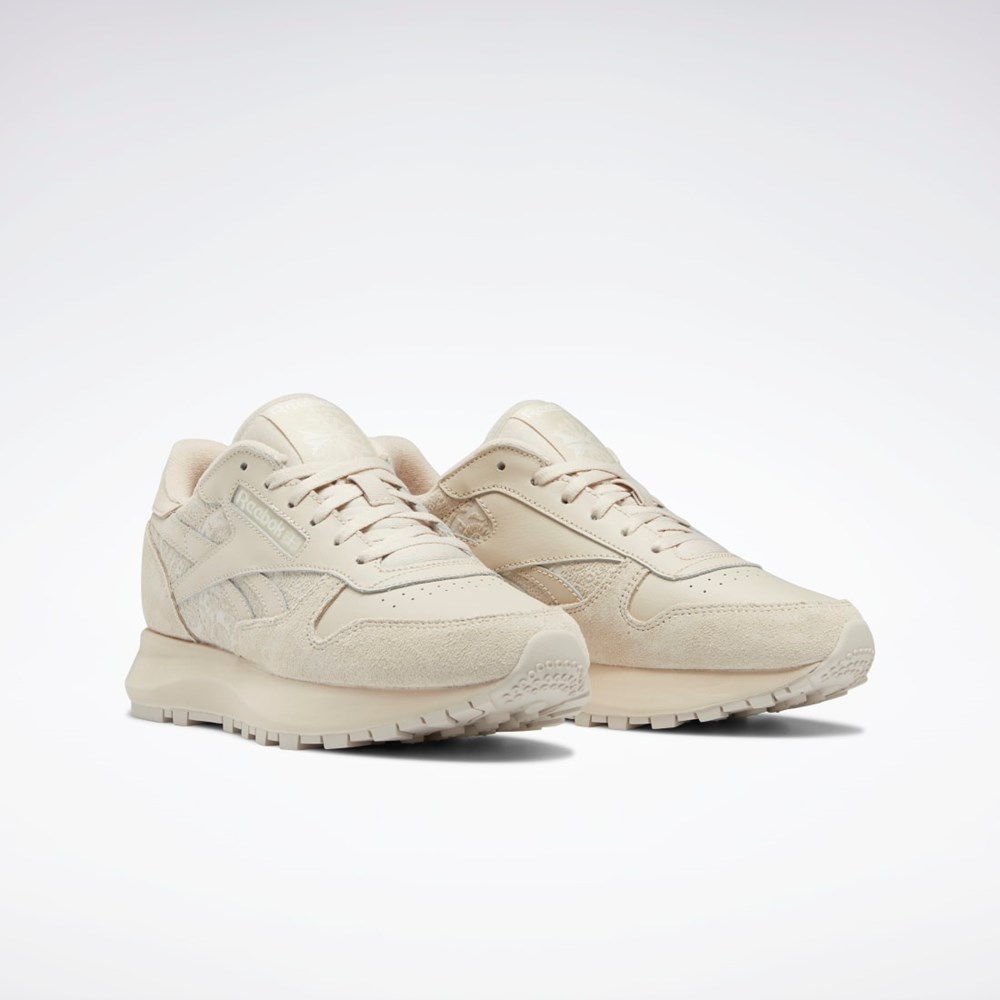 Reebok Classic Leather SP Shoes Stucco / Stucco / Stucco | VRG753908