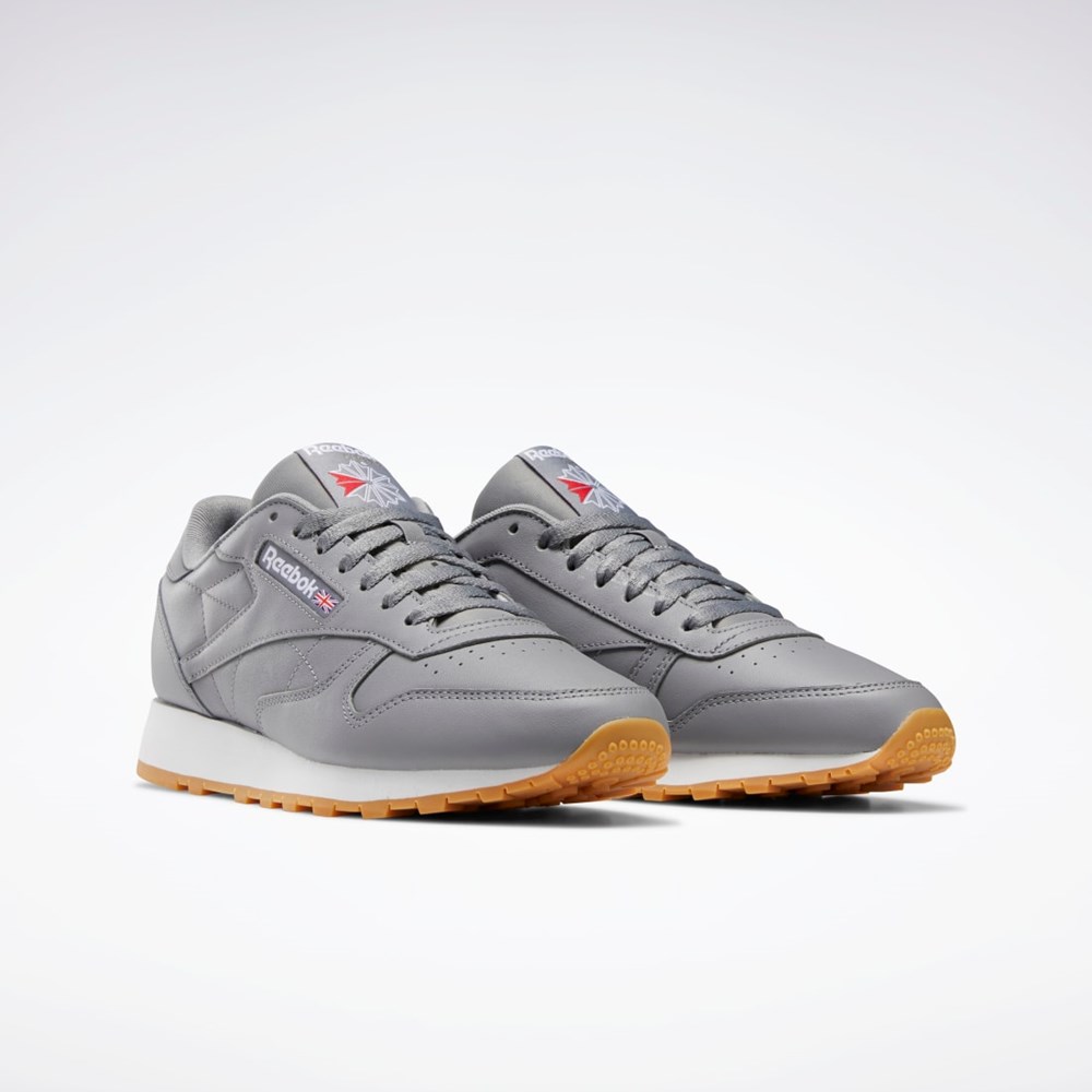 Reebok Classic Leather Shoes Grå Hvide | CDS503162