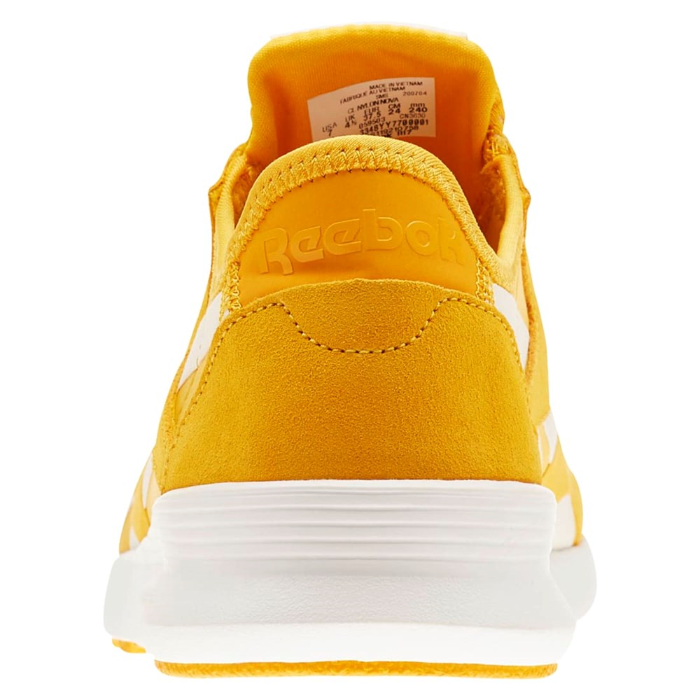 Reebok Classic Nylon Shoes Guld Hvide | YJZ290368