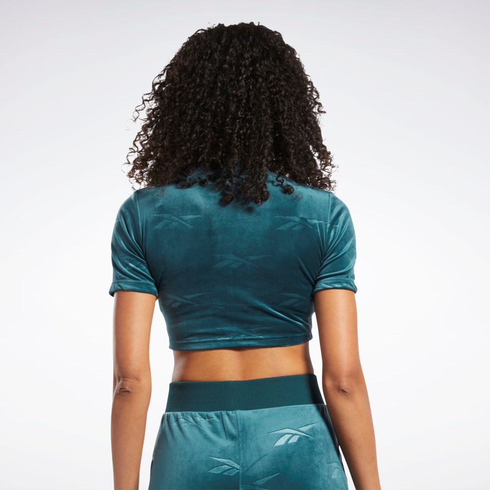 Reebok Classics Energy Tight Top Grøn | OLF961527