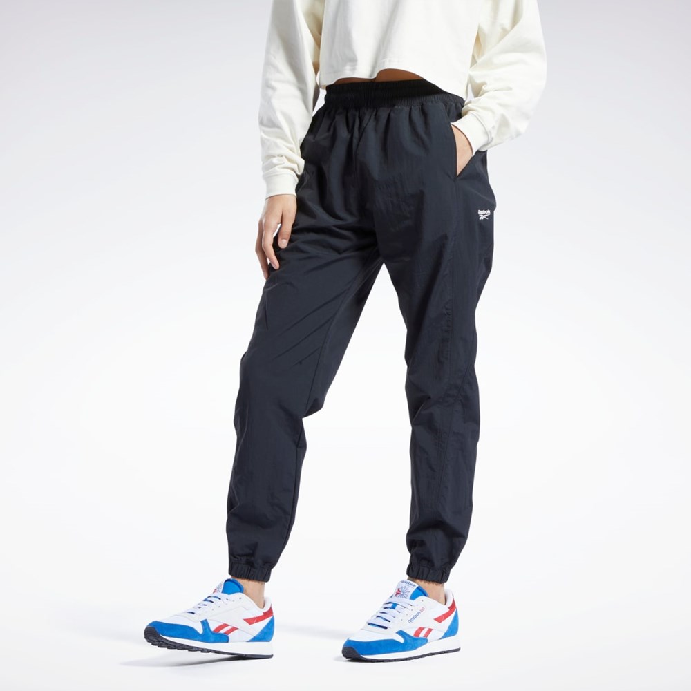 Reebok Classics Franchise Track Pants Sort | SIV983065