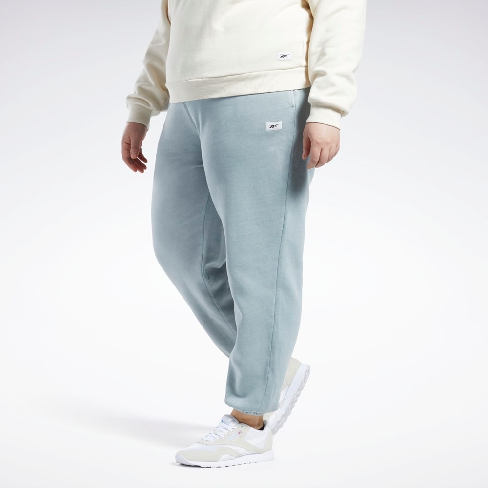 Reebok Classics Natural Dye Fleece Pants (Plus Size) Grå | LKX563287