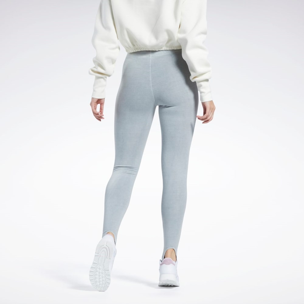 Reebok Classics Natural Dye Stirrup Leggings Grå | BIG504231