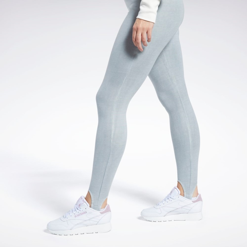 Reebok Classics Natural Dye Stirrup Leggings Grå | BIG504231