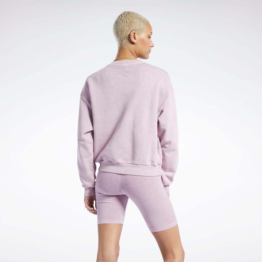 Reebok Classics Natural Dye Sweatshirt Infused Lilac | OPQ420761