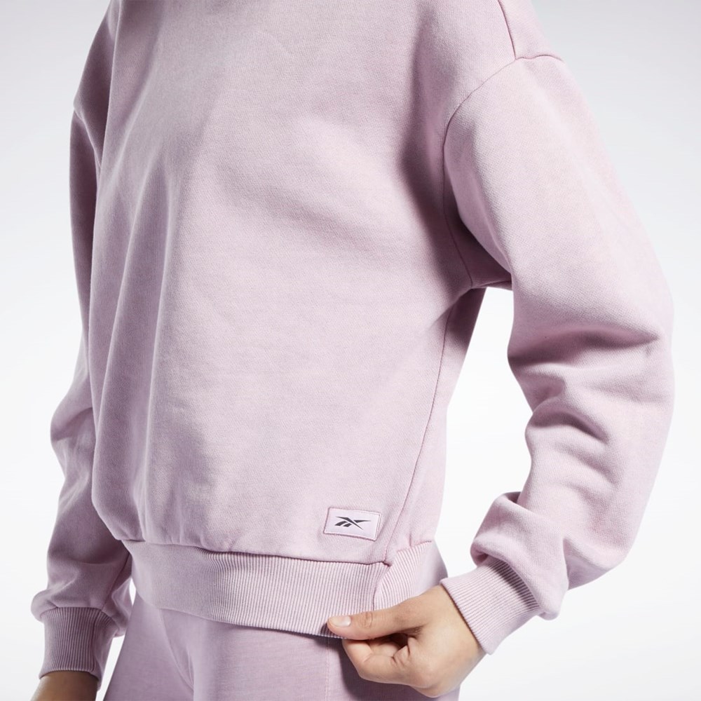 Reebok Classics Natural Dye Sweatshirt Infused Lilac | OPQ420761