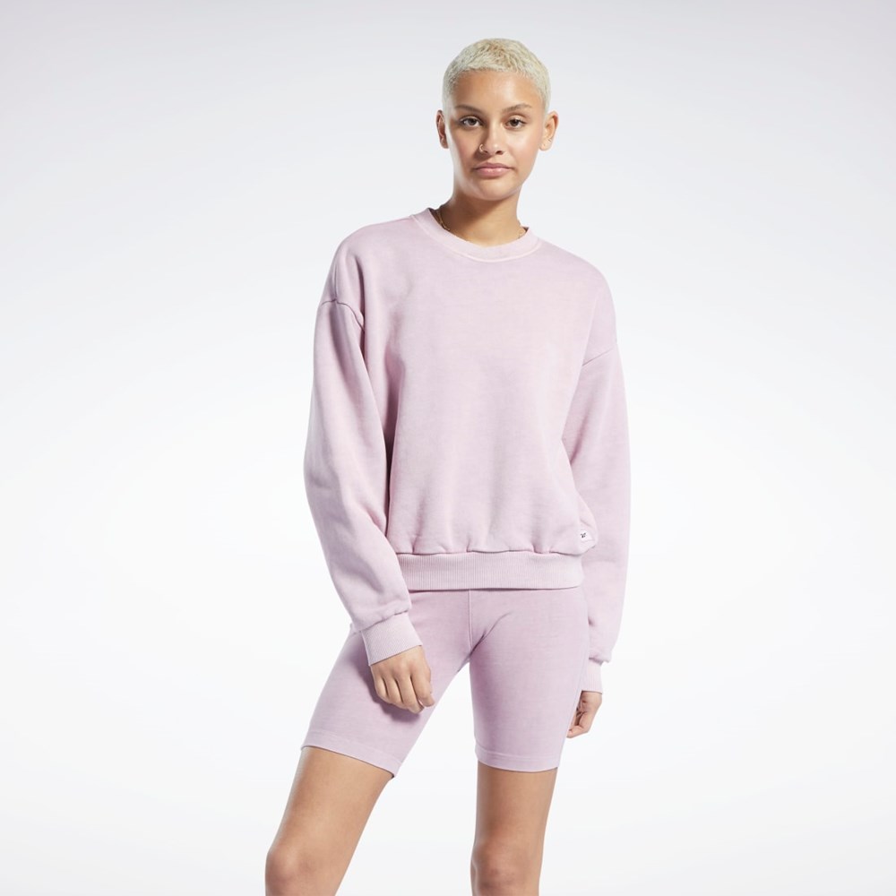 Reebok Classics Natural Dye Sweatshirt Infused Lilac | OPQ420761