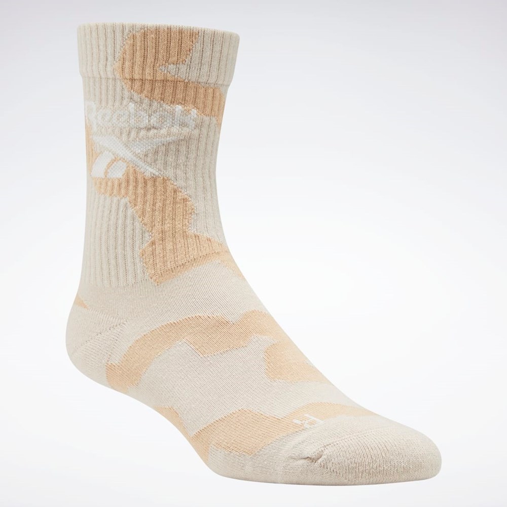 Reebok Classics Summer Socks Stucco | QEP572186