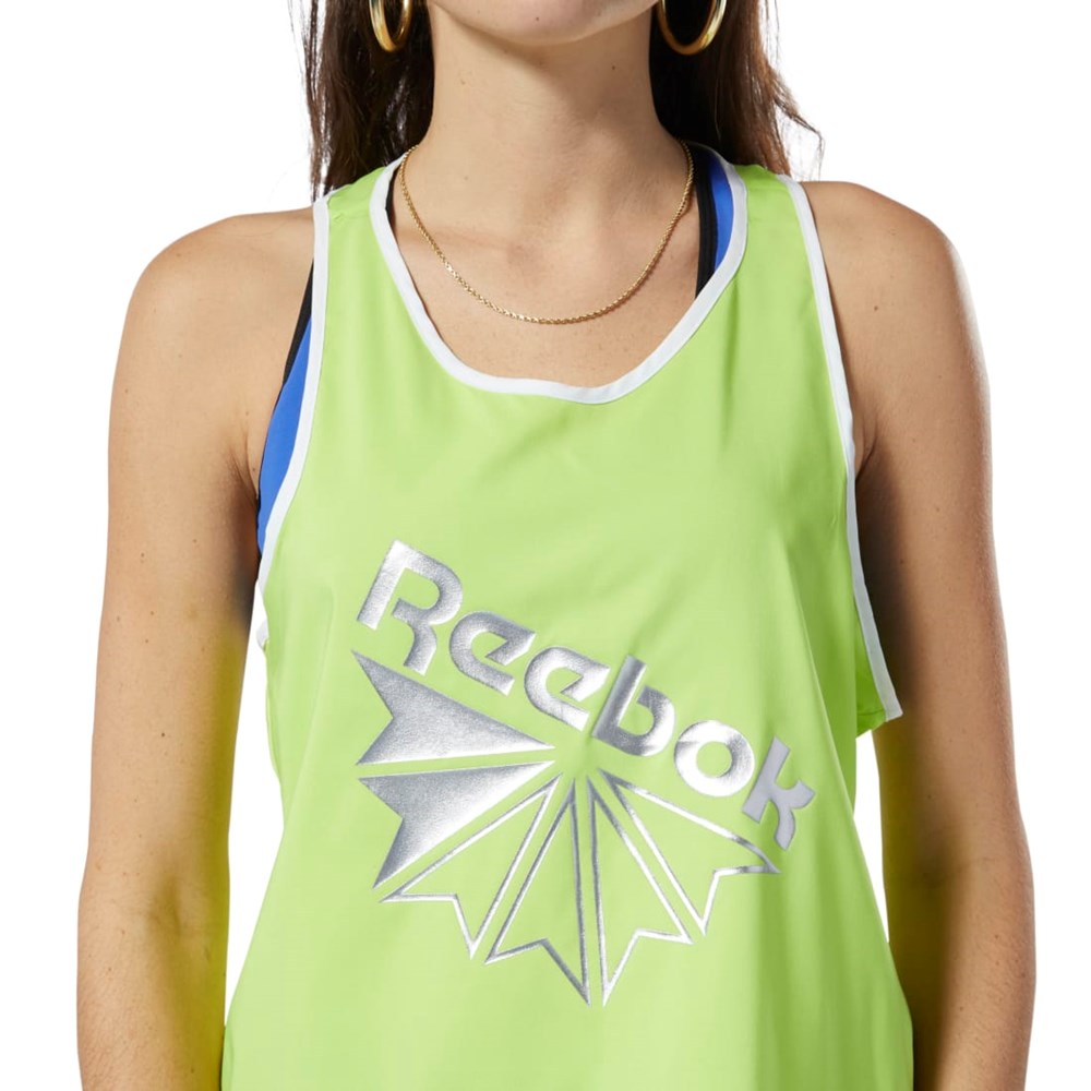 Reebok Classics Tank Top Neon Lime | PZK680932