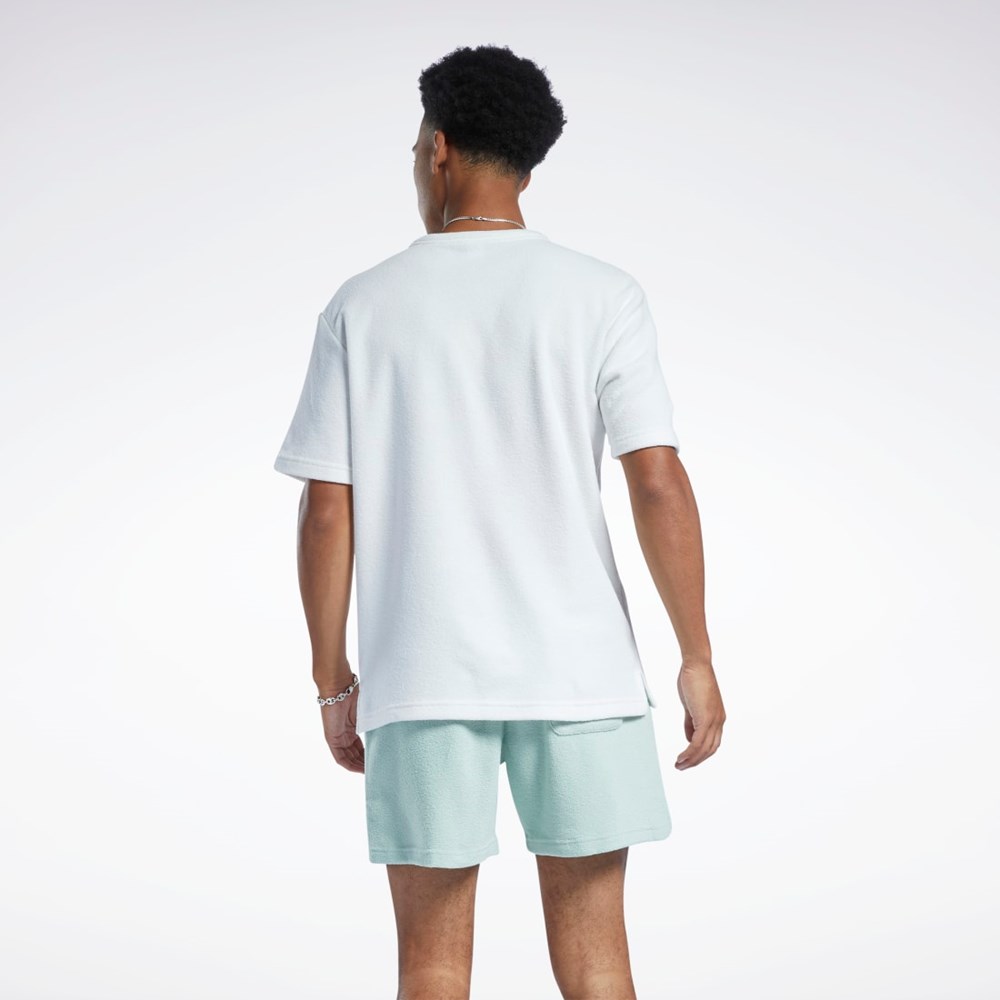 Reebok Classics Terry T-Shirt Chalk | IDW973805