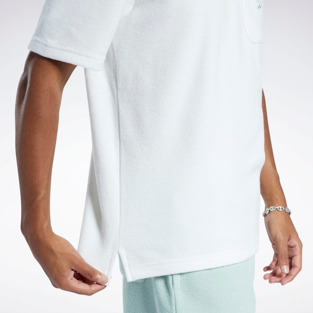 Reebok Classics Terry T-Shirt Chalk | IDW973805