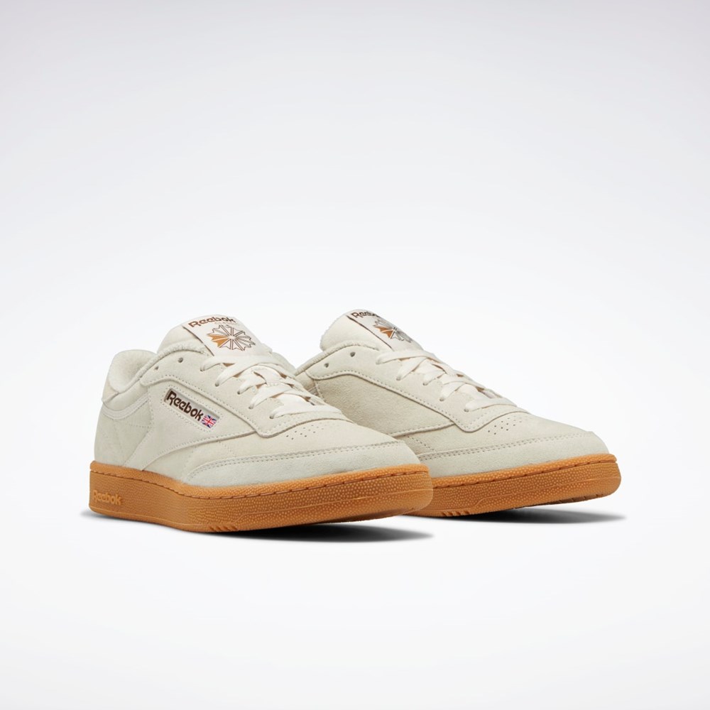 Reebok Club C 85 Shoes Brune | RVJ745890