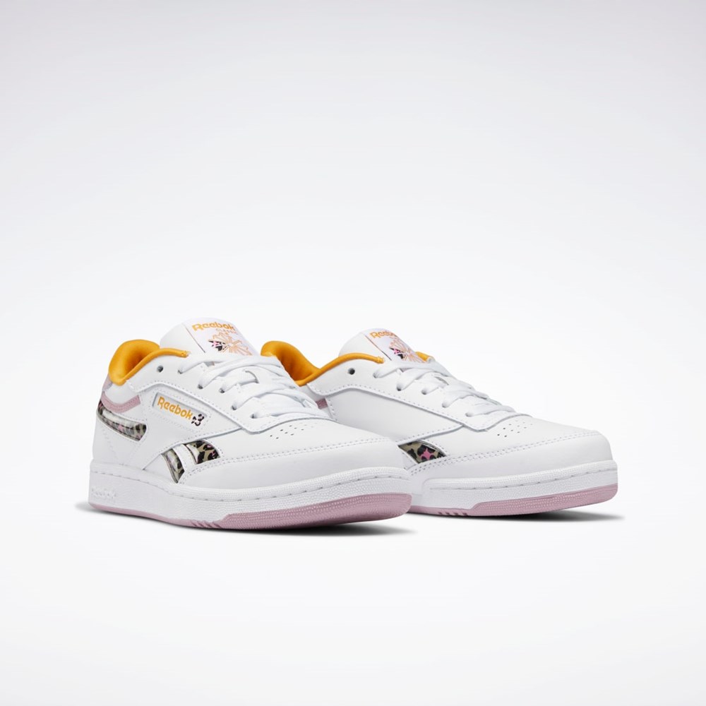 Reebok Club C Revenge Shoes - Grade School Hvide | RIC578032