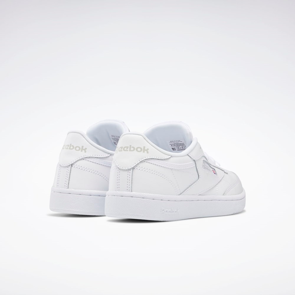 Reebok Club C Shoes - Grade School Hvide Grå | PIW912467