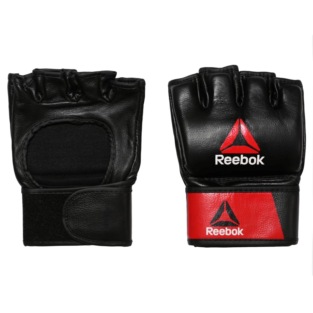 Reebok Combat Leather MMA Glove - XL Rød Sort | HOP813970