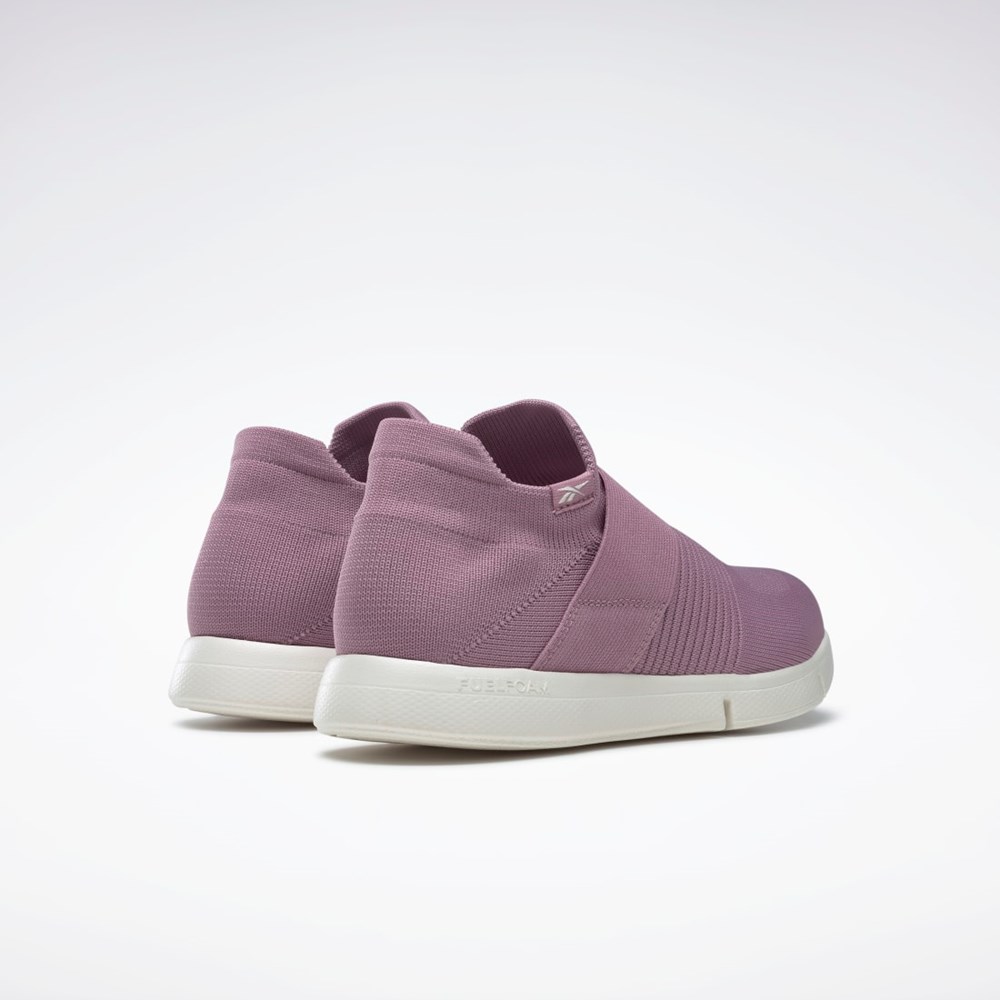 Reebok DayStart Onlux Slip-On Shoes Infused Lilac / Chalk / Infused Lilac | RMQ364012