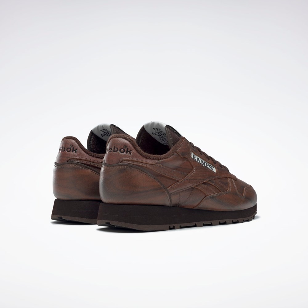 Reebok Eames Classic Leather Shoes Mørkebrune Mørkebrune Mørkebrune | QZI938527