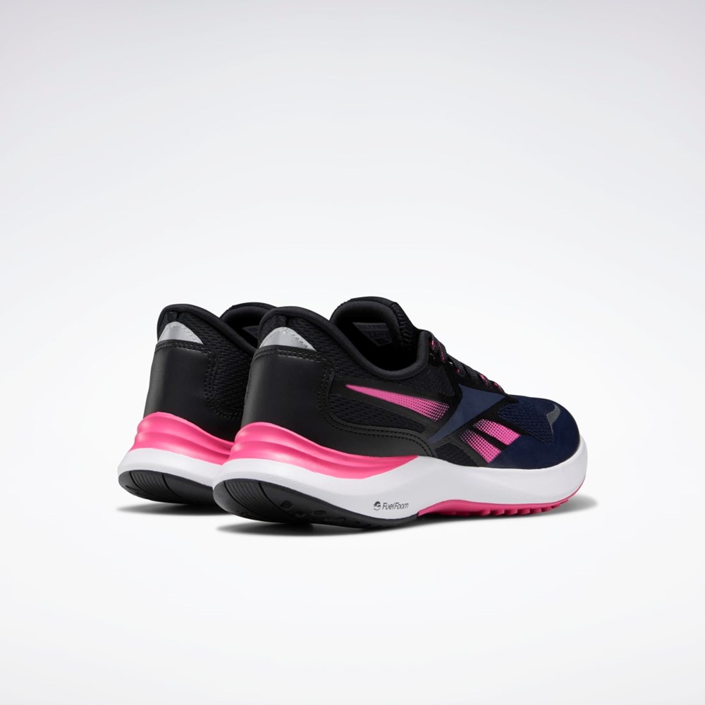 Reebok Endless Road 3 Løbe Shoes Mørkeblå Sort Lyserød | CNO729048