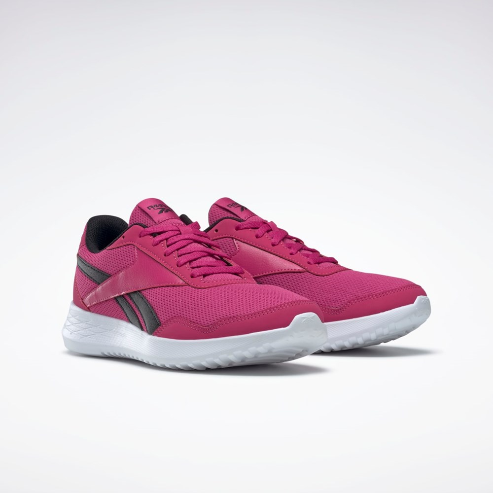 Reebok Energen Lite Løbe Shoes Lyserød Sort Hvide | CIQ405382