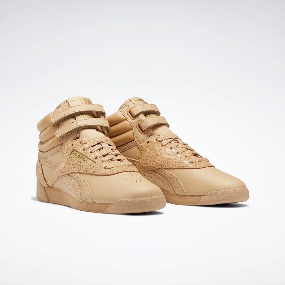 Reebok F/S Hi Shoes Guld | XQO269348