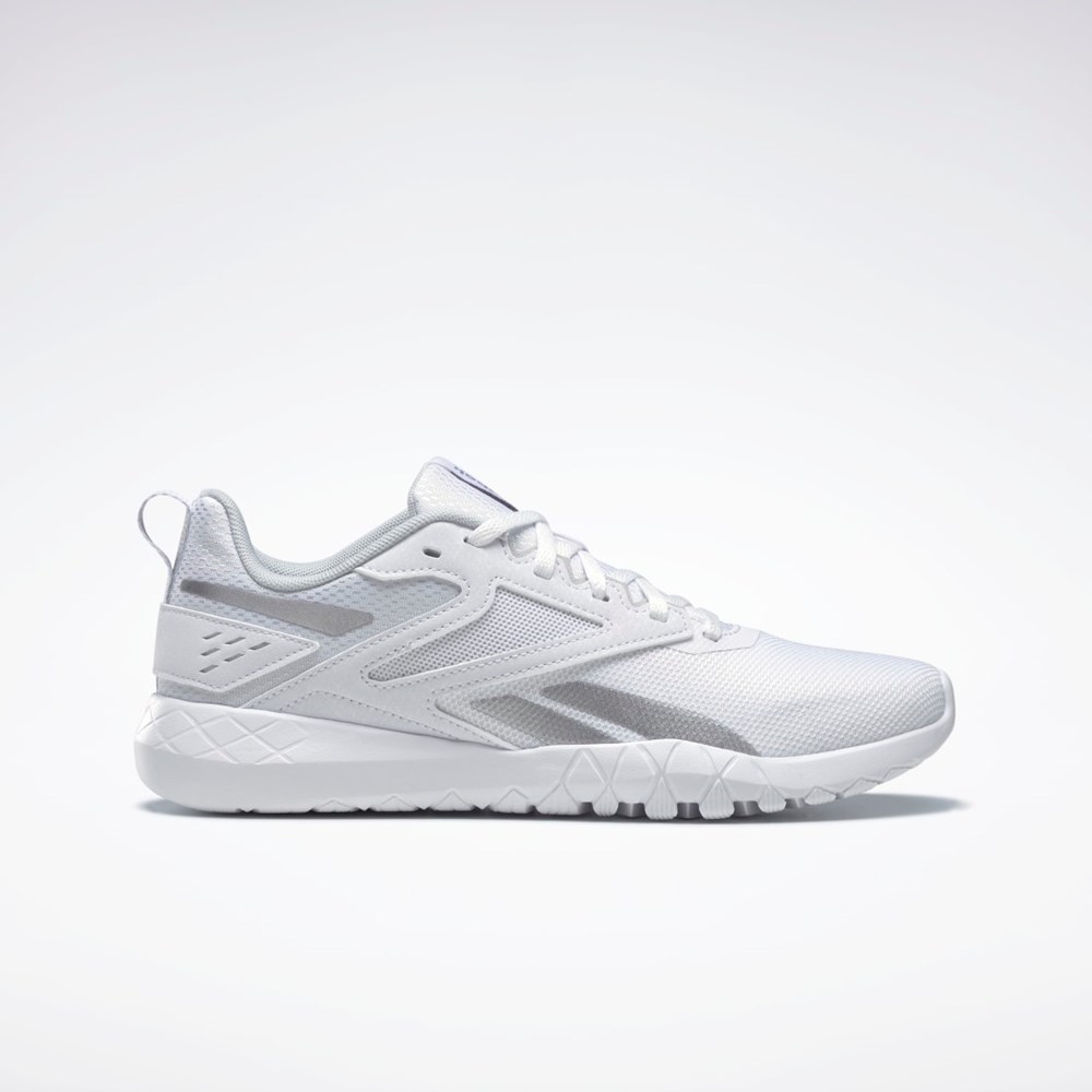 Reebok Flexagon Energy 4 Trænings Shoes Hvide Grå Sølv | APX793526