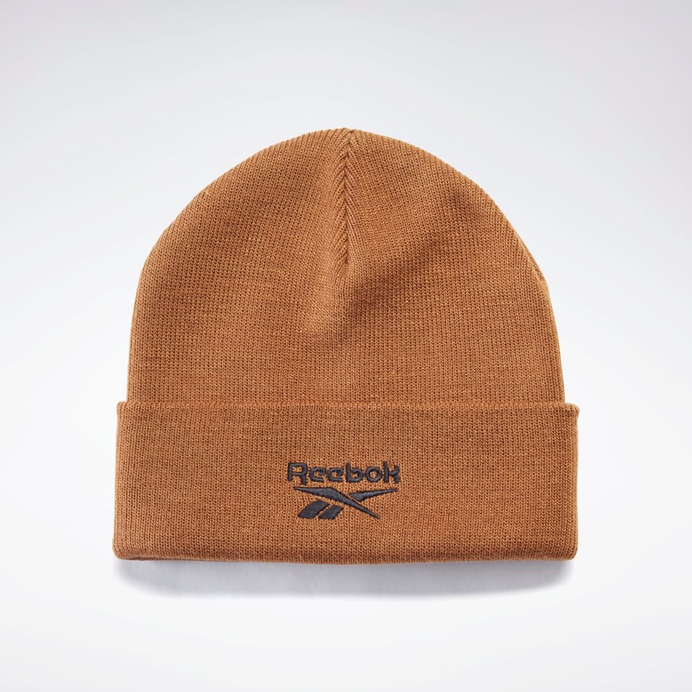 Reebok Foundation Logo Beanie Sepia | CLN506187