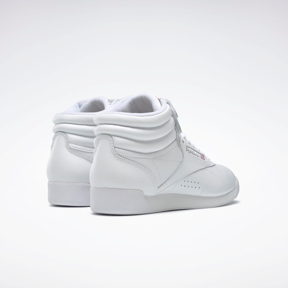 Reebok Freestyle Hi Shoes Hvide | KCY809361